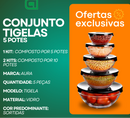 Kit Conjunto De Potes de Vidro Resistente Organizadores De Cozinha Multiuso