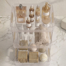 Prateleira Organizadora 3 Andares Maquiagem Perfumes Acrílico Transparente Quarto Cozinha