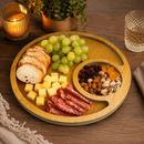 Kit Petisqueira para frios e queijos em bambu